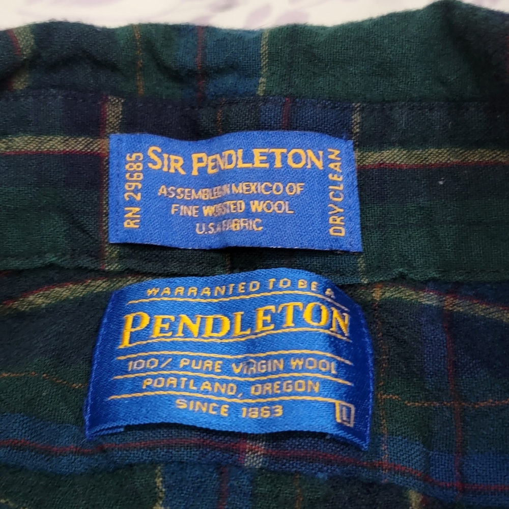 Vintage Pendleton Wool Shirt Large - image 3